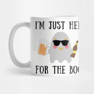 I'm Just Here For The Boos Mug